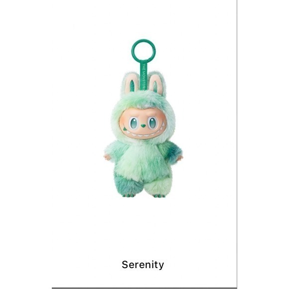 THE MONSTERS Big Into Energy Serenity Vinyl Plush Pendant Blind Box Pop Mart NIB - Picture 1 of 12